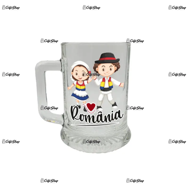 Romania copii, halba cu mesaj